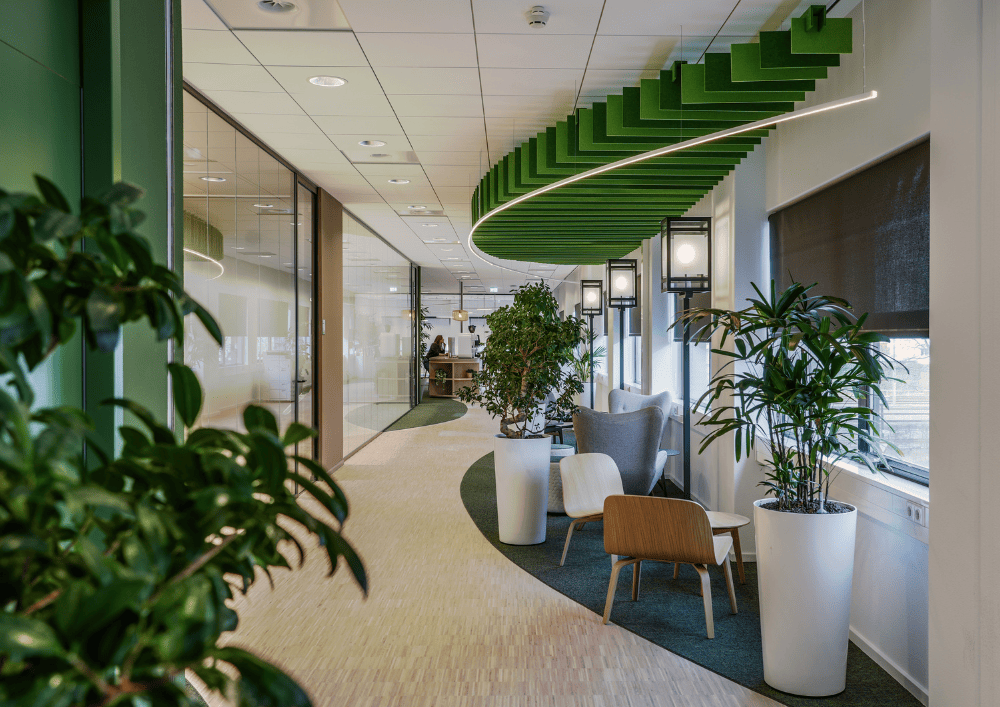 parklandschap interieurontwerp kpn